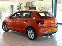 Used VW Polo SE 65 HP (47 kW) 2019 Orange Hatchback