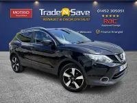 Used Nissan Qashqai N-Connecta 115 HP (84 kW) 2017 Black SUV