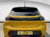 Used Peugeot e-208 GTi 100 kW (136 HP) 2023 Yellow Hatchback