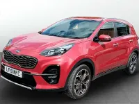 Used Kia Sportage GT-Line 134 HP (98 kW) 2019 Red SUV