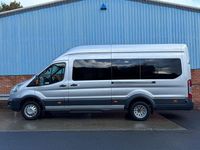 Begagnad Ford Transit Trend 125 HK (91 kW) 2018 Silver Minibuss