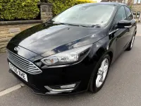 Used Ford Focus Titanium 2017 Black Hatchback