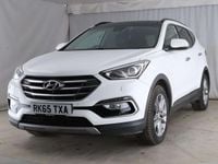 Used Hyundai Santa Fe Premium SE 2015 White SUV