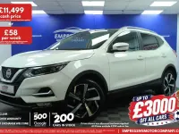 Used Nissan Qashqai Tekna 140 HP (102 kW) 2019 White SUV