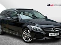 Used Mercedes C350e Premium 2015 Black Estate