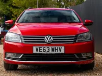 Used VW Passat Executive 105 HP (77 kW) 2014 Red Estate