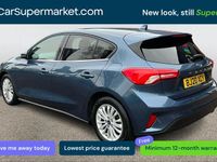 Used Ford Focus Titanium 120 HP (88 kW) 2020 Blue Hatchback