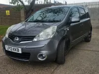 Used Nissan Note N-TEC 110 HP (80 kW) 2013 Grey Hatchback