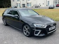 Used Audi A4 S-Line 163 HP (119 kW) 2019 Black Estate