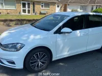 Used VW Golf VII SE 125 HP (91 kW) 2018 White Hatchback