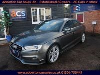 Used Audi A3 S-Line 150 HP (110 kW) 2015 Grey Sedan