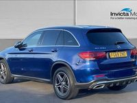 Used Mercedes GLC220 AMG line 194 HP (142 kW) 2019 Blue Estate