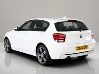 Used BMW 116 Sport Line 2014 White Hatchback