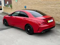 Used Mercedes CLA220 AMG 177 HP (130 kW) 2015 Red Coupe
