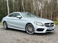 Used Mercedes C250 AMG Line Premium 204 HP (150 kW) 2018 Silver Coupe