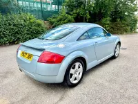 Used Audi TT 225 HP (165 kW) 2001 Blue Coupe