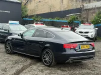 Used Audi A5 Sportback S-Line 245 HP (180 kW) 2013 Blue Hatchback
