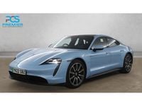 Used Porsche Taycan Performance Package 350 kW (476 HP) 2022 Blue Sedan