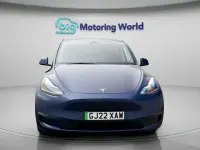 Used Tesla Model Y Long Range AWD 378 kW (514 HP) 2022 Blue SUV