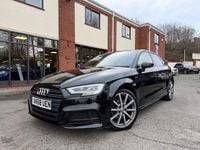 Used Audi A3 Sportback Black Edition 150 HP (110 kW) 2018 Black Hatchback