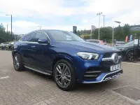 Used Mercedes GLE400 AMG Line Premium Plus 330 HP (242 kW) 2021 Blue SUV