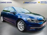 Used VW Golf VII GT 2019 Blue Hatchback