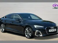 Used Audi A5 S-Line 200 HP (147 kW) 2024 Black Hatchback