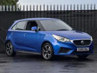 Used MG MG3 Excite 106 HP (77 kW) 2019 Blue Hatchback