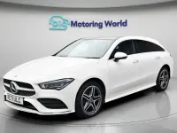 Used Mercedes CLA250e AMG Line Premium Plus 2021 White Coupe