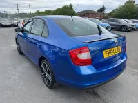 Used Skoda Rapid Sport 2014 Blue Hatchback
