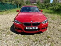 Used BMW 330e M Sport 248 HP (182 kW) 2017 Melbourne red metallic Sedan