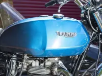 Used Triumph TR6 1972 Blue Cabriolet