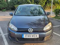 Used VW Golf VI S 85 HP (62 kW) 2011 Blue Hatchback