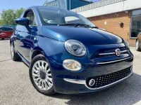 Used Fiat 500 Lounge 85 HP (62 kW) 2016 Blue Hatchback