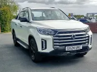 Used KGM Musso 202 HP (148 kW) 2024 Grand white Pickup