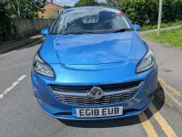 Used Vauxhall Corsa 90 HP (66 kW) 2018 Blue Hatchback