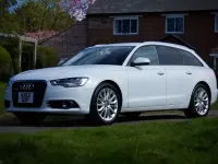 Used Audi A6 Comfort 2012 White Estate