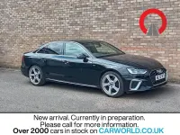Used Audi A4 S-Line 2022 Black Sedan