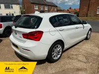 Używany BMW 116 Efficient Dynamics 114 KM (83 kW) 2018 Biały Hatchback