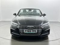 Used Audi A5 Cabriolet S-Line 190 HP (139 kW) 2019 Black Cabriolet