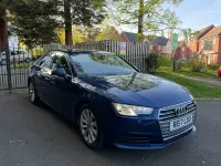 Usado Audi A4 Advanced 190 HP (139 kW) 2017 Azul Sedan