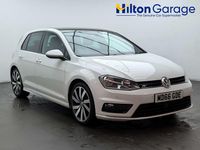 Used VW Golf VII R-line Edition 150 HP (110 kW) 2017 White Hatchback