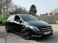 Used Mercedes B200 136 HP (100 kW) 2014 Black Hatchback