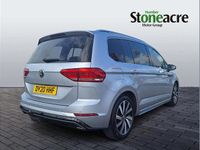 Used VW Touran R-line 150 HP (110 kW) 2020 Silver MPV