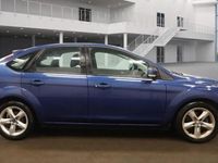Used Ford Focus Zetec 2009 Blue Hatchback