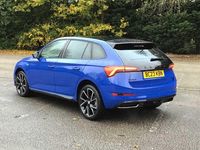 Used Skoda Scala Monte Carlo 2023 Blue Hatchback