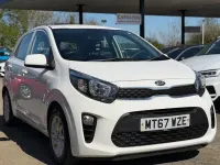 Used Kia Picanto 67 HP (49 kW) 2017 White Hatchback