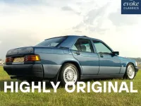 Used Mercedes 190 1989 Blue Sedan