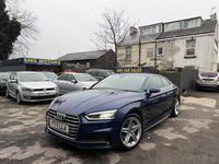 Begagnad Audi A5 S-Line 2017 Blå Sportkupé