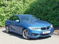Begagnad BMW 220 M Sport 184 HK (135 kW) 2017 Blå Sportkupé